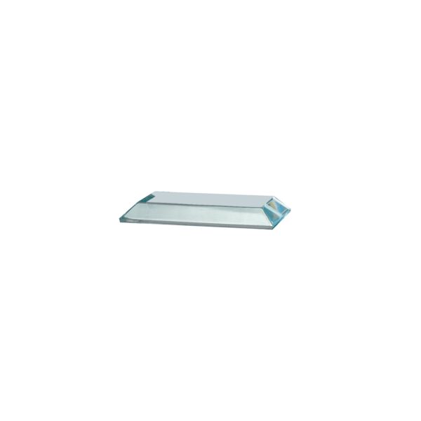 7" x 3 1/2" Flame Series Jade Acrylic Base Only Thumbnail