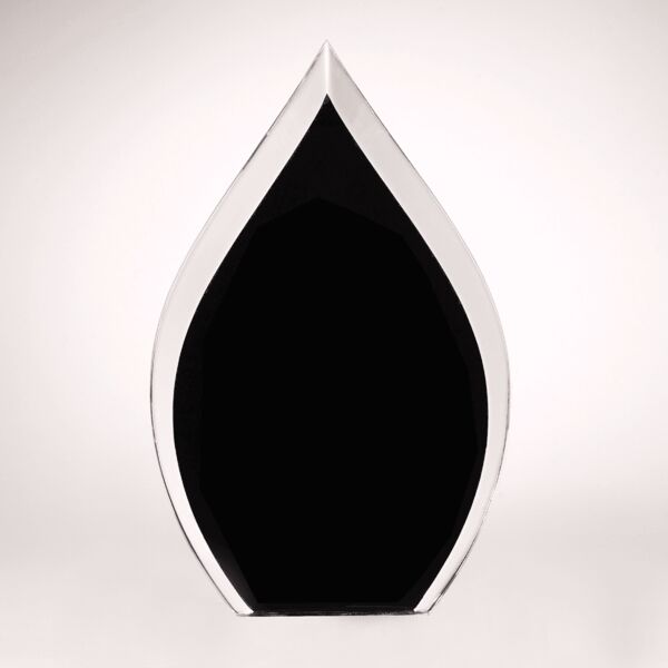 9" Flame Series Acrylic with Silkscreened Back-Upright Only Thumbnail