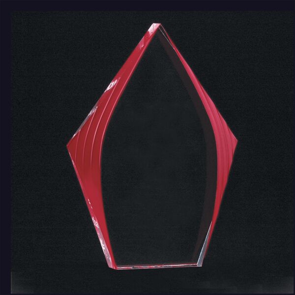 9 3/4" Flame Series Acrylic, Accented Upright Only Thumbnail