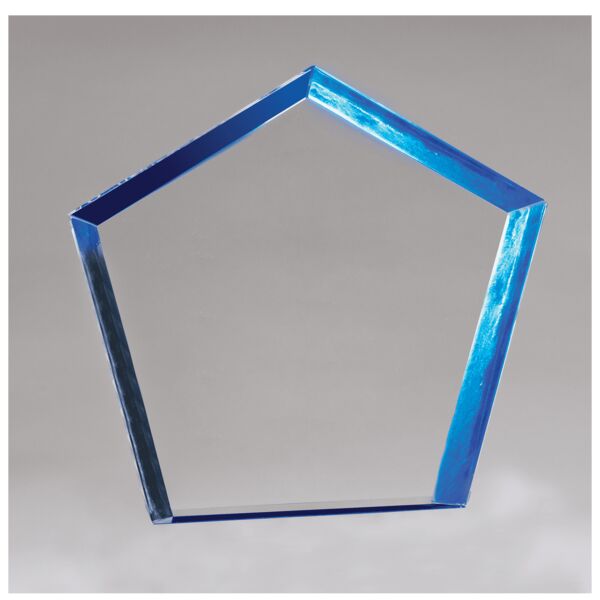 7" Diamond Series Acrylic Award with Accent-Upright Only Thumbnail