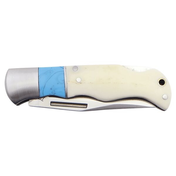 Bison River 3 1/2" /Bone Folding Knife Thumbnail