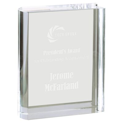 4 1/2" x 6" Crystal Book Thumbnail