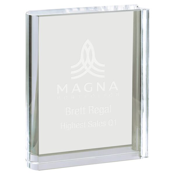 3 3/4" x 5" Crystal Book Thumbnail