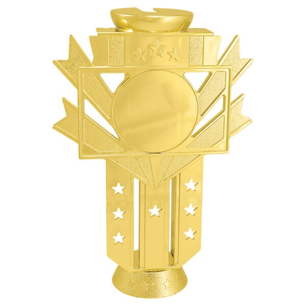 7" Riser/Holder Figure Holds a 2" Insert and a 3 1/2" x 2" Plate Thumbnail