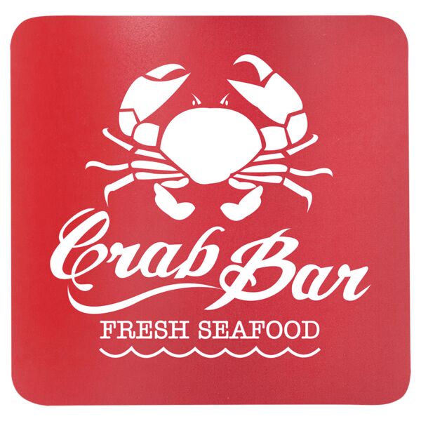 3 3/4" x 3 3/4" Square / Silicone Coaster Thumbnail