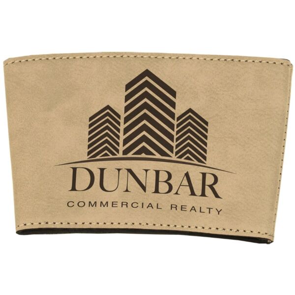 3" Laserable Leatherette Mug Sleeve Thumbnail