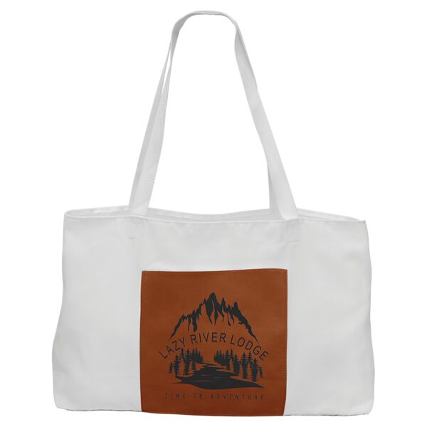 19" x 12" Bag with 5" Laserable Leatherette Gusset Thumbnail