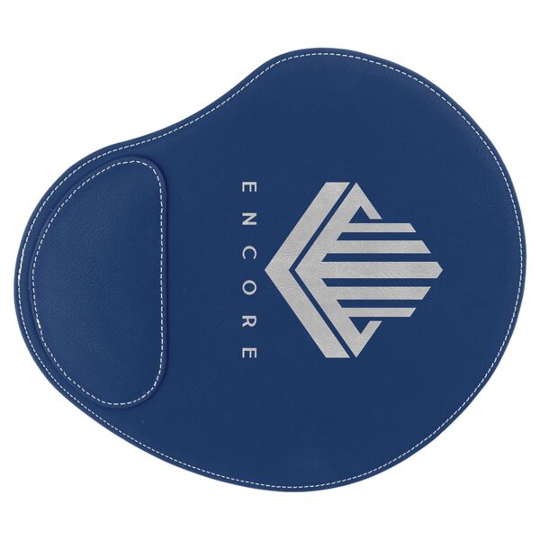9" x 10 1/4" Laserable Leatherette Mouse Pad Thumbnail