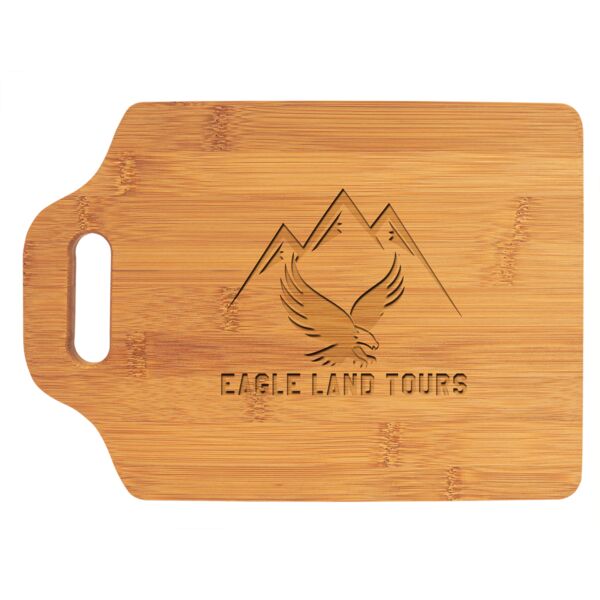 11" x 7 3/4" Cutting Board with Handle Thumbnail