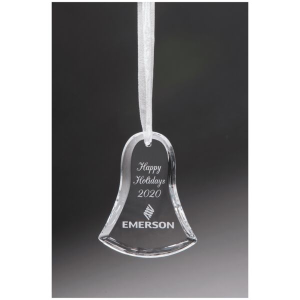 2 3/4" Crystal Bell Ornament Thumbnail