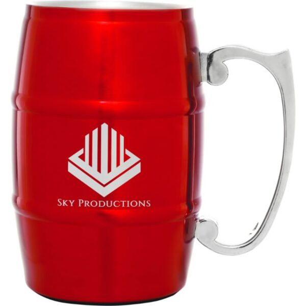 17 oz. Barrel Mug with Handle Thumbnail