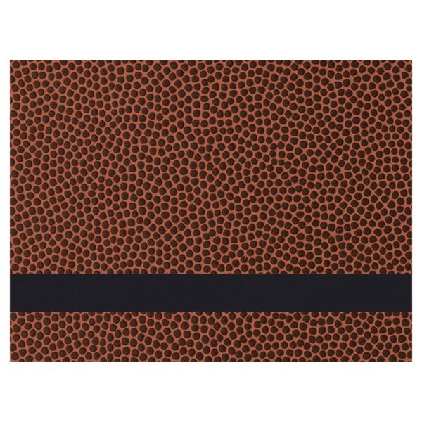 12" x 24" Football Premier Laserable Leatherette Sheet Stock with Kota Pro Adhesive Thumbnail