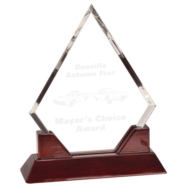8 1/2" Diamond Prestige Acrylic with Piano Finish Base Thumbnail