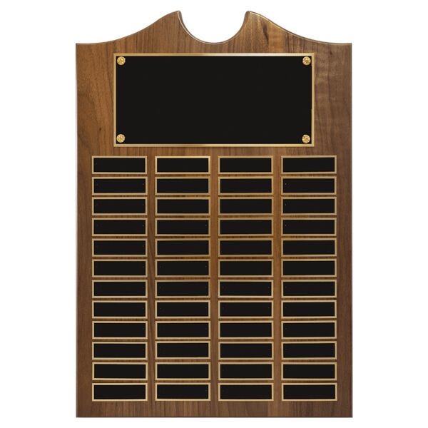 14" x 20" American Roster Plaque w/ 48 Plates Thumbnail