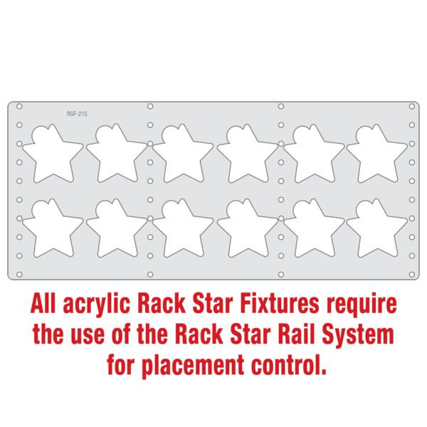 Rack Star Fixture for CGS106 3 1/4" Star Ornament Thumbnail