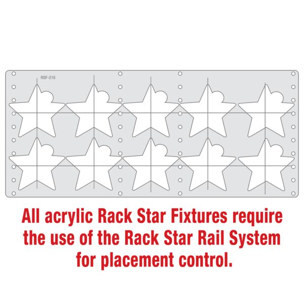 Laserable Leatherette Star Ornament Fixture Thumbnail