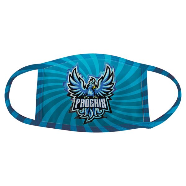 6" x 5" Medium Sublimatable Face Mask-Not For Medical Use Thumbnail