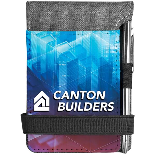 3 1/4" x 4 3/4" Subli-Tru Mini Notepad with Pen Thumbnail