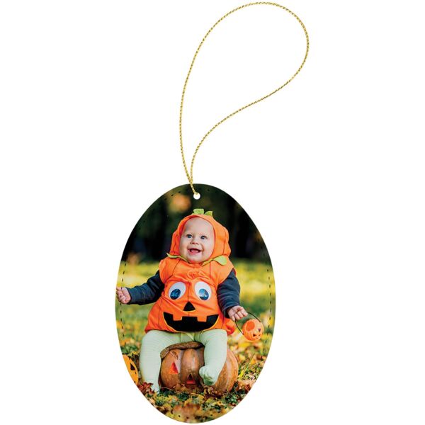 Subli-Tru Oval Ornament with String Thumbnail