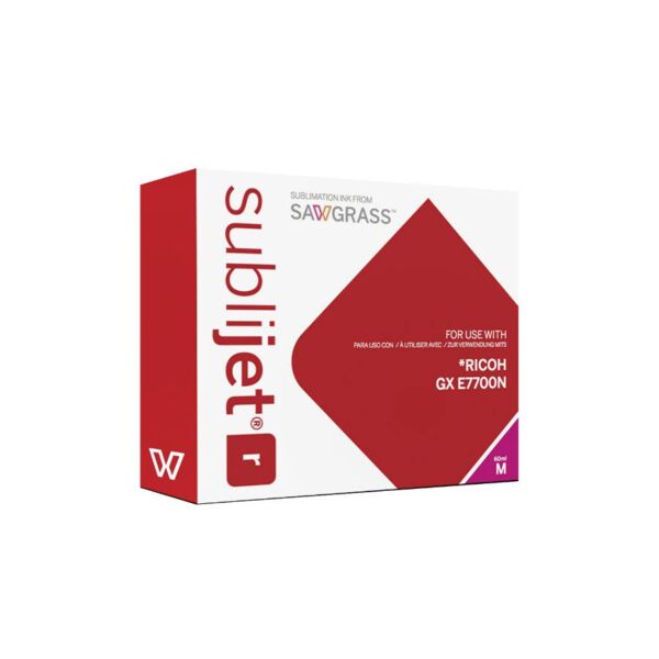 SubliJetR Magenta Ink Cartridge for Ricoh GXe7700N, 60 ml Thumbnail