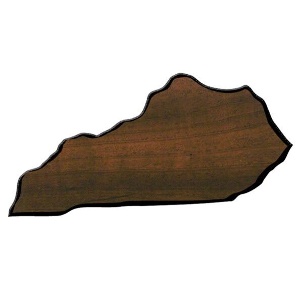5 1/4" x 11" Finish Edge Kentucky State Plaque Thumbnail