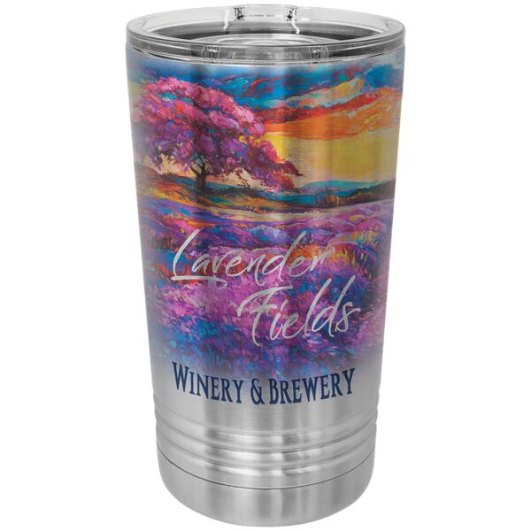 Sublimatable 16 oz. Polar Camel Pint with Slider Lid Thumbnail