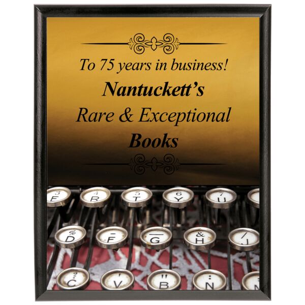 9" x 12" Unisub Sublimatable Plaque with Edge Thumbnail