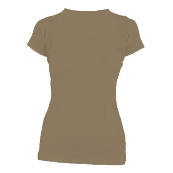 X-Small Earth Short Sleeve Ladies Slim Fit T-Shirt Thumbnail