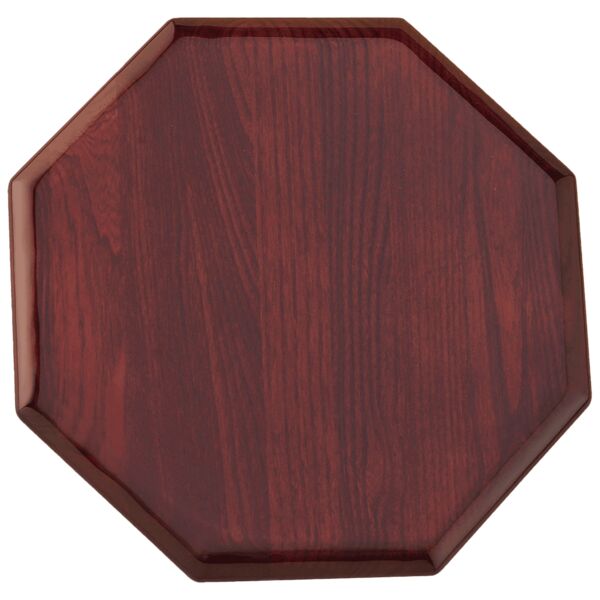 10" x 10" Octagonal Piano Finish Plaque Thumbnail