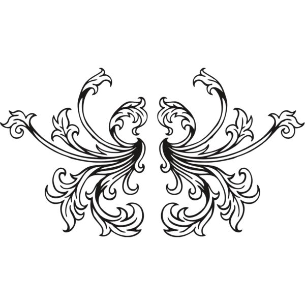 Filigree 1 B W  Thumbnail