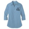 Women's 3/4 Sleeve Carefree Poplin Shirt Thumbnail