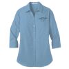 Women's 3/4 Sleeve Carefree Poplin Shirt Thumbnail