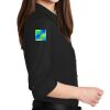 Women's 3/4 Sleeve Carefree Poplin Shirt Thumbnail