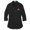 Women's 3/4 Sleeve Carefree Poplin Shirt Thumbnail