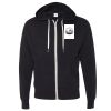 Unisex Heathered French Terry Full-Zip Hooded Sweatshirt Thumbnail